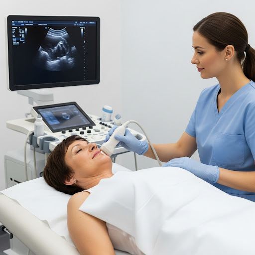 انجام آزمایش و سونو گرافی