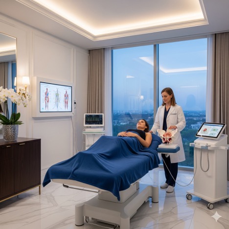 جلسه درمانی و فیزیوتراپی کف لگن