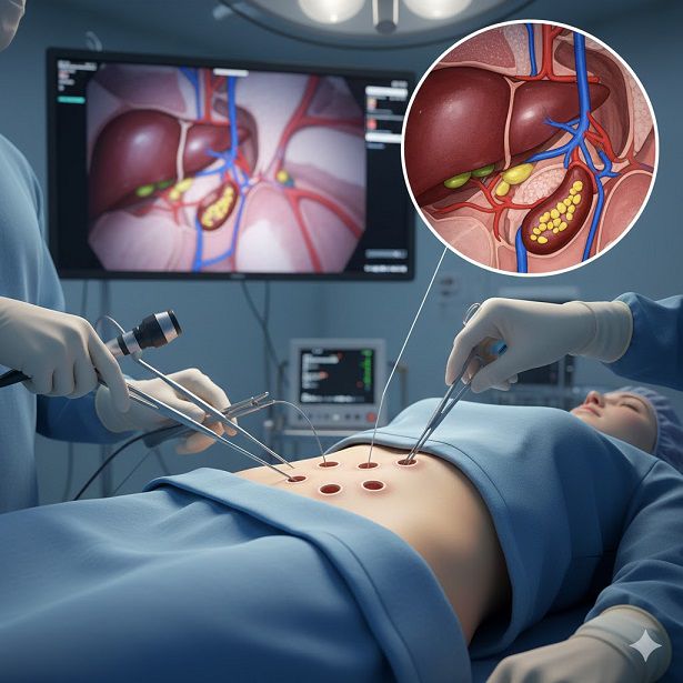 لاپاراسکوپی کیسه صفرا