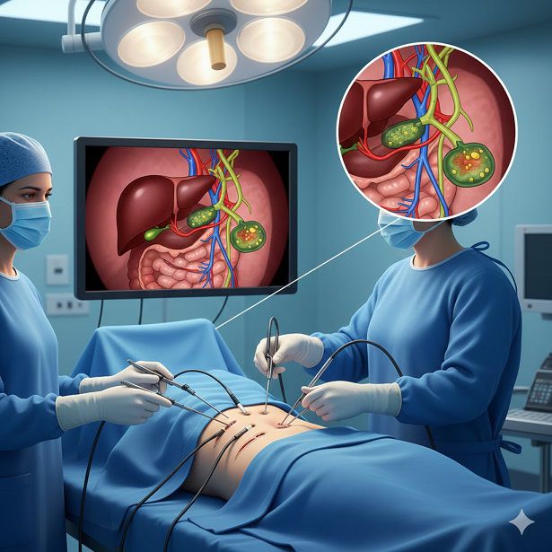 جراحی لاپاراسکوپی کیسه صفرا
