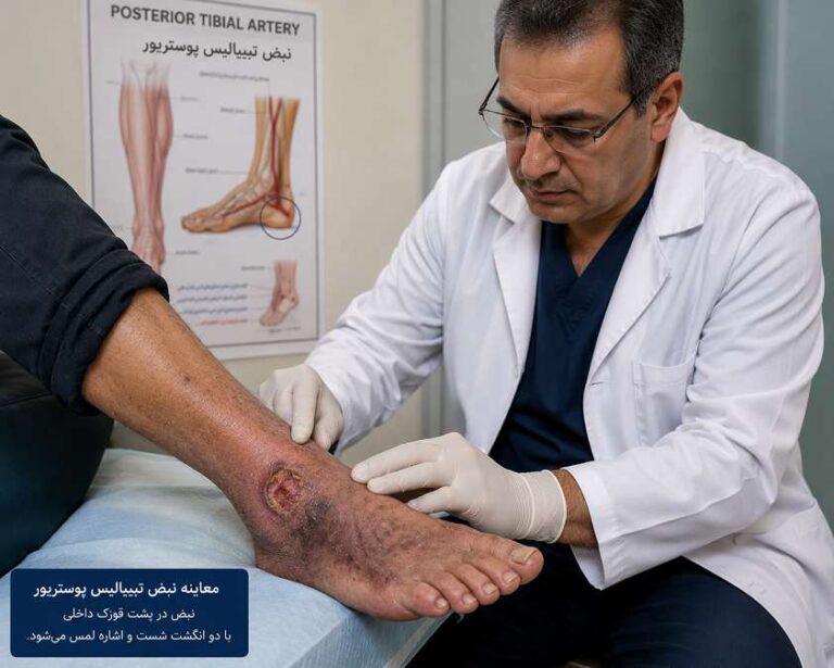 تشخیص زخم پای دیابتی