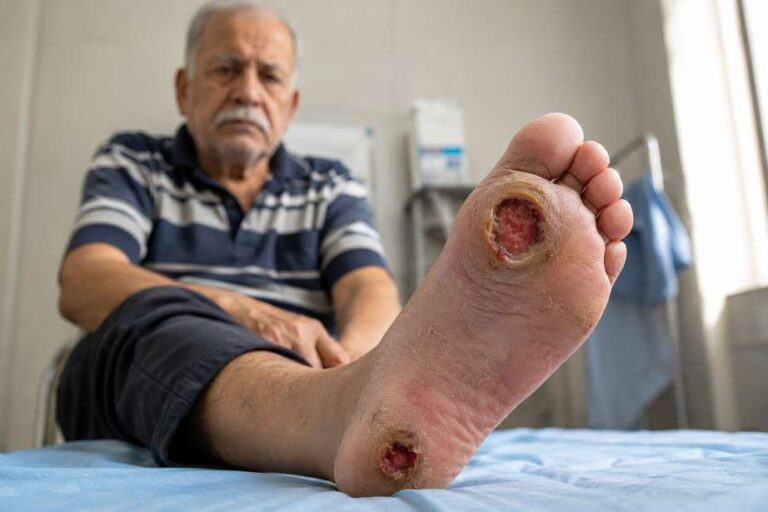 اثرات زخم پای دیابتی