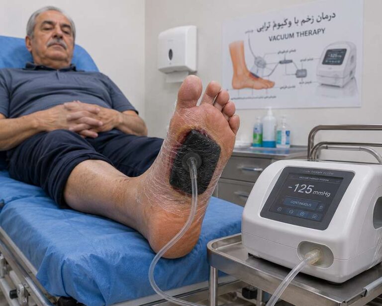 ترمیم زخم پای دیابتی
